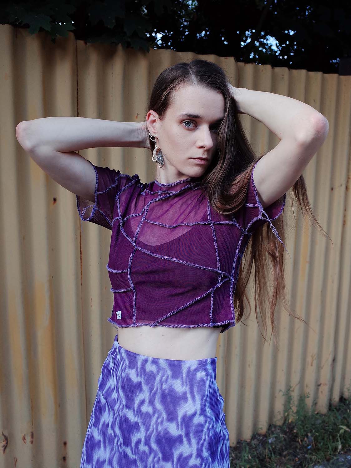 Aurora Mesh Top