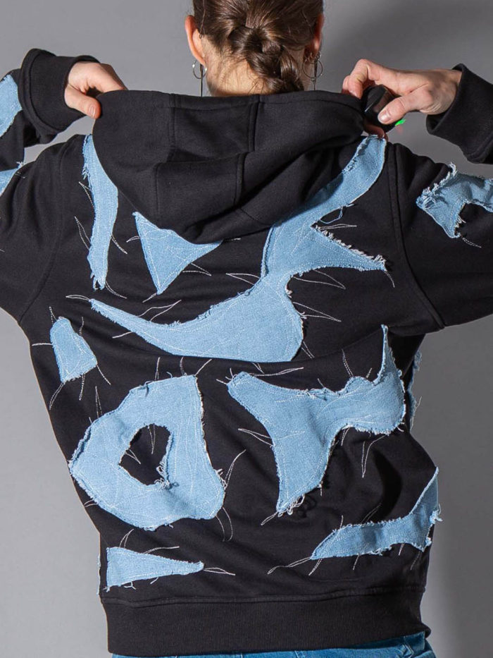 Lorena Black Sweatshirt